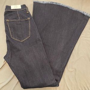 NWT Judy Blue bell bottom flares dark blue size 5/27